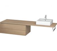 Duravit L-Cube Base pour console, largeur 1020mm, profondeur 547mm, 2 tiroirs, LC583901212, LC583901212, Colorazione: Rovere spazzolato Impiallacciatura in vero legno