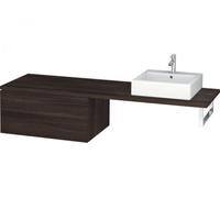 Duravit L-Cube Base pour console, largeur 820mm, profondeur 547mm, 2 tiroirs, LC585905353, LC585905353, Colorazione: Castagno scuro arredamento scuro