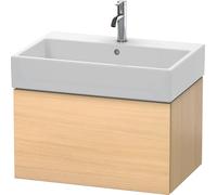 Duravit L-Cube bâti-support de lavabo suspendu, 1 tiroir, 684x394x459mm, LC617607171, LC617607171, Colorazione: Rovere mediterraneo impiallacciato in vero legno