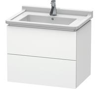 Duravit L-Cube mobile sottolavabo, 2 scomparti estraibili, LC626401818, L-Cube [Mobili da Bagno > Mobili Lavabo]