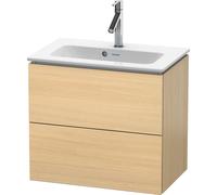 Duravit L-Cube mobile sottolavabo, 2 scomparti estraibili, LC625607171, L-Cube [Mobili da Bagno > Mobili Lavabo]