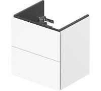 Duravit L-Cube bâti-support pour lavabo suspendu, Compact, 2 tiroirs, 520x550x421mm, LC621801818, LC621801818, Colorazione: Bianco opaco Decor bianco opaco