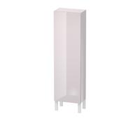 Duravit L-Cube demi-hauteur de caisson 400mm, profondeur 243mm, 1 porte, charnières à droite, LC1168R2727, LC1168R2727, Colorazione: Laccato lucido bianco lilla lucido