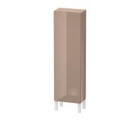 Duravit L-Cube demi-hauteur de caisson 400mm, profondeur 243mm, 1 porte, charnières à droite, LC1168R8686, LC1168R8686, Colorazione: Laccato lucido Cappuccino