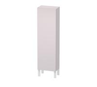 Duravit L-Cube demi-hauteur de caisson 400mm, profondeur 243mm, 1 porte, charnières à droite, LC1168R8787, LC1168R8787, Colorazione: Laccato Bianco Lilla Seta opaco Laccato opaco