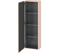 Duravit L-Cube demi-hauteur de caisson 400mm, profondeur 243mm, 1 porte, charnières à gauche, LC1168L1010, LC1168L1010, Colorazione: Albicocca Perla lacca lucida all'albicocca