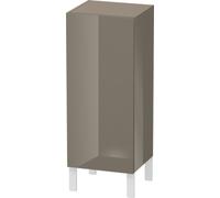 Duravit L-Cube Demi meuble haut individuel 1 porte, 2 tablettes en verre, charnières à gauche, hauteur min. 600 mm - max. 900 mm, largeur min. 250 mm - max. 500 mm, profondeur min. 200 mm - max. 363 m
