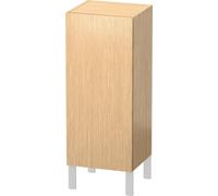 Duravit L-Cube Demi meuble haut individuel 1 porte, 2 tablettes en verre, charnières à gauche, hauteur min. 600 mm - max. 900 mm, largeur min. 250 mm - max. 500 mm, profondeur min. 200 mm - max. 363 m