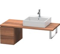 Duravit L-Cube élément bas pour console, 2 tiroirs, 320x400x547mm, LC583507979, LC583507979, Colorazione: Decorazione naturale in noce