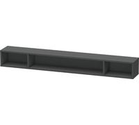 Duravit L-Cube Élément d'étagère horizontal, 3 compartiments, 140x1000x120mm, LC120104949, LC120104949, Colorazione: Grafite opaco Decor
