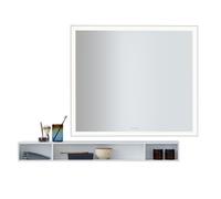 Duravit L-Cube Élément d'étagère horizontal, 3 compartiments, 140x800x120mm, LC120001818, LC120001818, Colorazione: Bianco opaco Decor bianco opaco