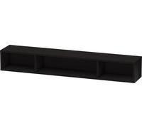 Duravit L-Cube Élément d'étagère horizontal, 3 compartiments, 140x800x120mm, LC120004040, LC120004040, Colorazione: Laccato nero lucido