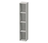 Duravit L-Cube Élément d'étagère vertical, 4 compartiments, 180x180x1000mm, LC120500707, LC120500707, Colorazione: Decoro grigio cemento opaco