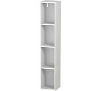 Duravit L-Cube Élément d'étagère vertical, 4 compartiments, 180x180x1000mm, LC120508484, LC120508484, Colorazione: Decoro bianco super opaco