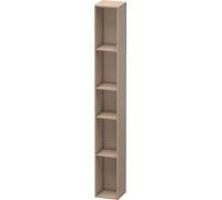 Duravit L-Cube Élément d'étagère vertical, 5 compartiments, 180x180x1400mm, LC120607575, LC120607575, Colorazione: Arredamento in lino