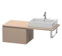 Duravit L-Cube Meuble bas pour console, 1 tiroir, 620x400x547mm, LC583307575, LC583307575, Colorazione: Arredamento in lino