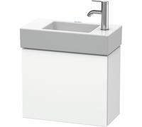 Duravit Meuble sous-lavabo L-Cube 48,0 x 24,0 cm, 1 porte, pour Vero Air 072450, LC6246L1818, LC6246L1818, Colorazione: Bianco opaco Decor bianco opaco