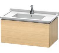 Duravit L-Cube Meuble sous-lavabo suspendu, 1 tiroir, 820mm, pour Starck 3, LC616507171, LC616507171, Colorazione: Rovere mediterraneo impiallacciato in vero legno