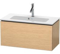 Duravit L-Cube Meuble sous-lavabo suspendu Compact, 1 tiroir, largeur : 820mm, pour ME by Starck 234283, LC615701212, LC615701212, Colorazione: Rovere spazzolato Impiallacciatura in vero legno