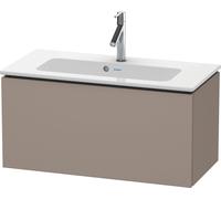 Duravit L-Cube Meuble sous-lavabo suspendu Compact, 1 tiroir, largeur : 820mm, pour ME by Starck 234283, LC615704343, LC615704343, Colorazione: Basalto opaco decoro opaco