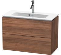Duravit L-Cube Meuble sous-lavabo suspendu Compact, 2 tiroirs, largeur : 820mm, pour ME by Starck 234283, LC625707979, LC625707979, Colorazione: Decorazione naturale in noce