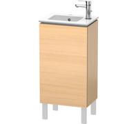 Duravit L-Cube Meuble sous-lavabo vertical, 1 porte, charnière à gauche, 420x704x294mm, LC6273L7171, LC6273L7171, Colorazione: Rovere mediterraneo impiallacciato in vero legno