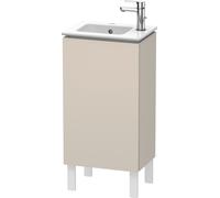 Duravit L-Cube Meuble sous-lavabo vertical, 1 porte, charnière à gauche, 420x704x294mm, LC6273L9191, LC6273L9191, Colorazione: Taupe Matt DÃ©cor
