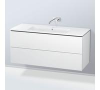 Duravit L-Cube mobile con lavabo ME by Starck, 2 scomparti estraibili, 233612AA60+LC624301818, L-Cube; ME by Starck [Mobili da Bagno > Mobili con Lavabo Integrato]