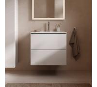 Duravit L-Cube mobile con lavabo ME by Starck, 2 scomparti estraibili, 233663AA00+LC624001818, L-Cube; ME by Starck [Mobili da Bagno > Mobili con Lavabo Integrato]