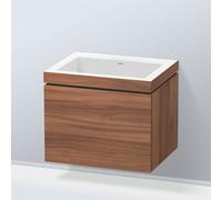 Duravit L-Cube mobile con lavabo Vero Air, 1 scomparto estraibile, LC6916N7979, L-Cube; Vero Air [Mobili da Bagno > Mobili con Lavabo Integrato]