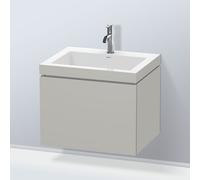 Duravit L-Cube mobile con lavabo Vero Air, 1 scomparto estraibile, LC6916O0707, L-Cube; Vero Air [Mobili da Bagno > Mobili con Lavabo Integrato]