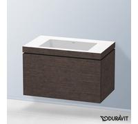 Duravit L-Cube mobile con lavabo Vero Air, 1 scomparto estraibile, LC6917N7272, L-Cube; Vero Air [Mobili da Bagno > Mobili con Lavabo Integrato]