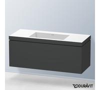 Duravit L-Cube mobile con lavabo Vero Air, 1 scomparto estraibile, LC6919N4949, L-Cube; Vero Air [Mobili da Bagno > Mobili con Lavabo Integrato]