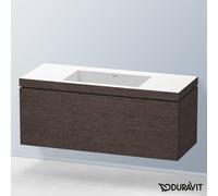 Duravit L-Cube mobile con lavabo Vero Air, 1 scomparto estraibile, LC6919N7272, L-Cube; Vero Air [Mobili da Bagno > Mobili con Lavabo Integrato]