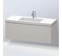 Duravit L-Cube mobile con lavabo Vero Air, 1 scomparto estraibile, LC6919O0707, L-Cube; Vero Air [Mobili da Bagno > Mobili con Lavabo Integrato]