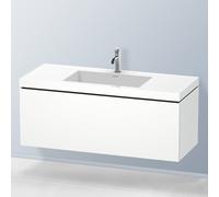 Duravit L-Cube mobile con lavabo Vero Air, 1 scomparto estraibile, LC6919O8484, L-Cube; Vero Air [Mobili da Bagno > Mobili con Lavabo Integrato]