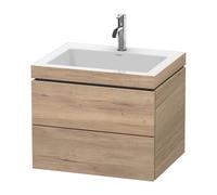 Duravit L-Cube mobile con lavabo Vero Air, 2 scomparti estraibili, LC6926O5555, L-Cube; Vero Air [Mobili da Bagno > Mobili con Lavabo Integrato]