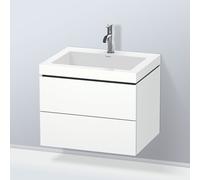 Duravit L-Cube mobile con lavabo Vero Air, 2 scomparti estraibili, LC6926O8484, L-Cube; Vero Air [Mobili da Bagno > Mobili con Lavabo Integrato]