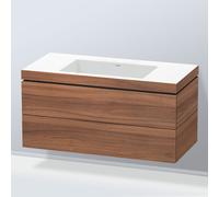 Duravit L-Cube mobile con lavabo Vero Air, 2 scomparti estraibili, LC6928N7979, L-Cube; Vero Air [Mobili da Bagno > Mobili con Lavabo Integrato]
