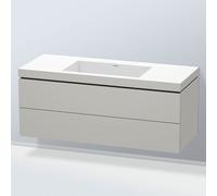 Duravit L-Cube mobile con lavabo Vero Air, 2 scomparti estraibili, LC6929N0707, L-Cube; Vero Air [Mobili da Bagno > Mobili con Lavabo Integrato]