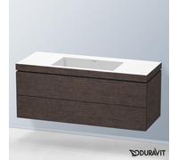 Duravit L-Cube mobile con lavabo Vero Air, 2 scomparti estraibili, LC6929N7272, L-Cube; Vero Air [Mobili da Bagno > Mobili con Lavabo Integrato]