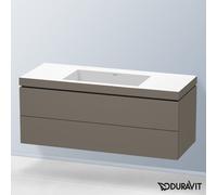 Duravit L-Cube mobile con lavabo Vero Air, 2 scomparti estraibili, LC6929N9090, L-Cube; Vero Air [Mobili da Bagno > Mobili con Lavabo Integrato]