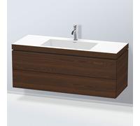 Duravit L-Cube mobile con lavabo Vero Air, 2 scomparti estraibili, LC6929O6969, L-Cube; Vero Air [Mobili da Bagno > Mobili con Lavabo Integrato]