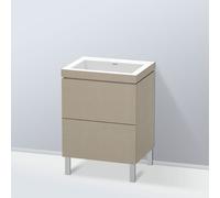 Duravit L-Cube mobile con lavabo Vero Air, 2 scomparti estraibili, LC6936N7575, L-Cube; Vero Air [Mobili da Bagno > Mobili con Lavabo Integrato]