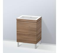 Duravit L-Cube mobile con lavabo Vero Air, 2 scomparti estraibili, LC6936N7979, L-Cube; Vero Air [Mobili da Bagno > Mobili con Lavabo Integrato]