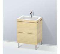 Duravit L-Cube mobile con lavabo Vero Air, 2 scomparti estraibili, LC6936O7171, L-Cube; Vero Air [Mobili da Bagno > Mobili con Lavabo Integrato]