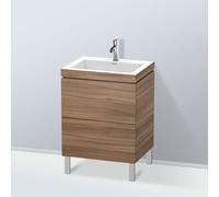 Duravit L-Cube mobile con lavabo Vero Air, 2 scomparti estraibili, LC6936O7979, L-Cube; Vero Air [Mobili da Bagno > Mobili con Lavabo Integrato]