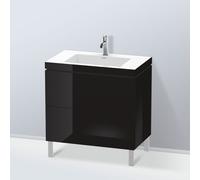 Duravit L-Cube mobile con lavabo Vero Air, 2 scomparti estraibili, LC6937O4040, L-Cube; Vero Air [Mobili da Bagno > Mobili con Lavabo Integrato]