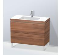 Duravit L-Cube mobile con lavabo Vero Air, 2 scomparti estraibili, LC6938O7979, L-Cube; Vero Air [Mobili da Bagno > Mobili con Lavabo Integrato]