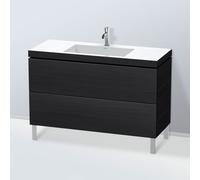 Duravit L-Cube mobile con lavabo Vero Air, 2 scomparti estraibili, LC6939O1616, L-Cube; Vero Air [Mobili da Bagno > Mobili con Lavabo Integrato]